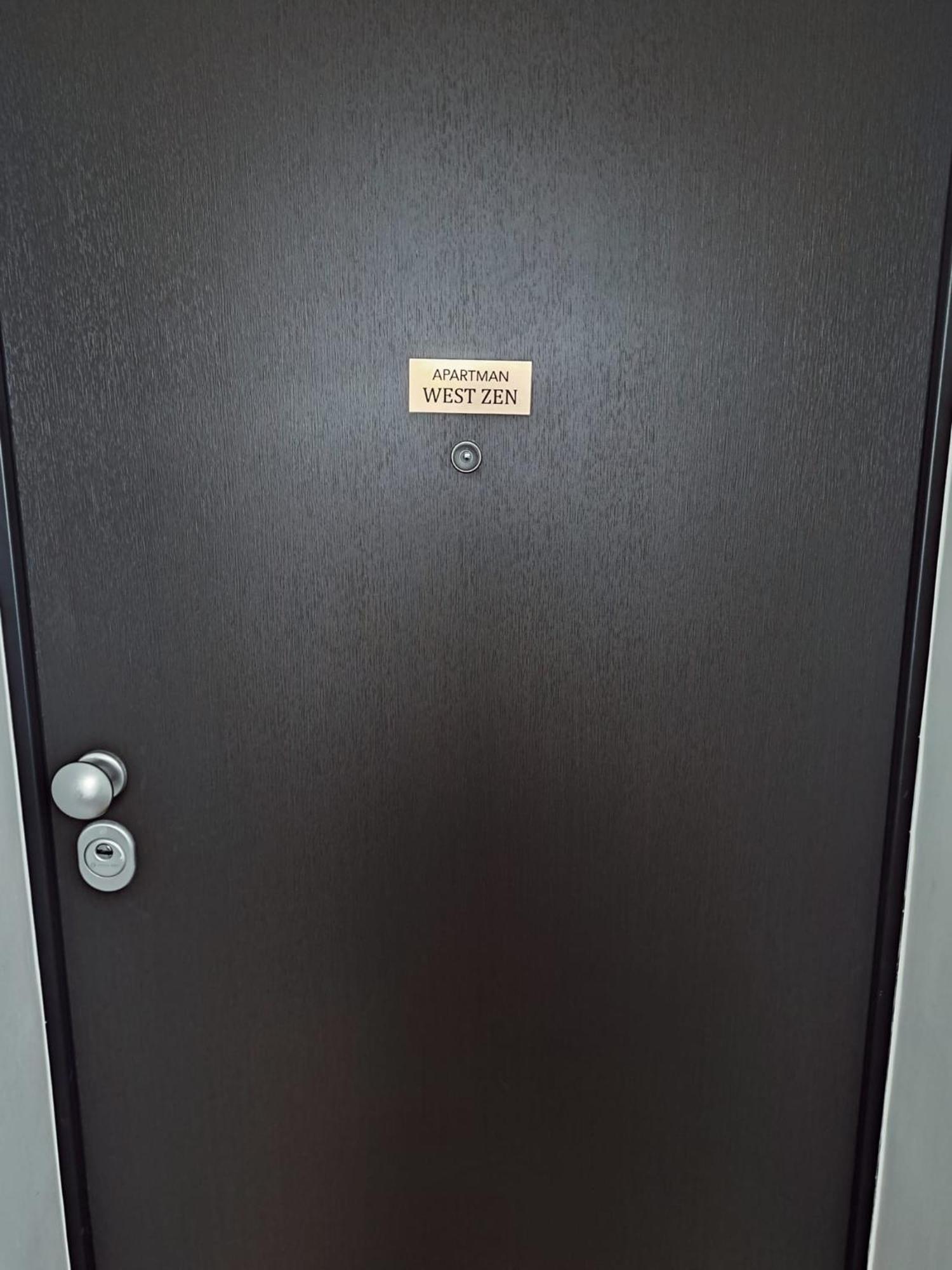 Apartman West Zen 萨格勒布 外观 照片